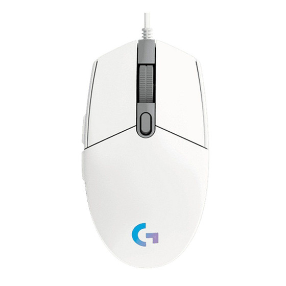 Chuột Gaming Logitech G102 Gen 2 LightSync — Gen 2 LightSync - Trắng - Mới, Full box, Chính hãng