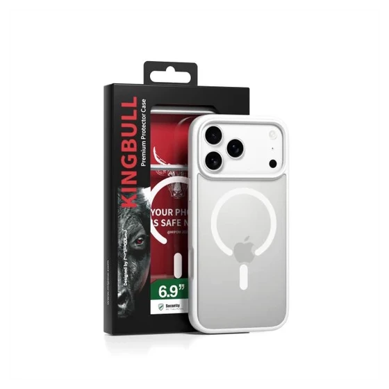 Ốp lưng Magsafe Mipow Kingbull MATTEX Deep Blue iPhone 17 Pro Max