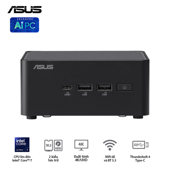 Mini PC Asus NUC 14 PRO Tall RNUC14RVHU7