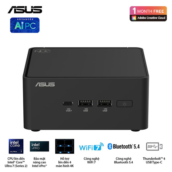 Mini PC Asus NUC 15 Pro Tall NUC15CRHU5