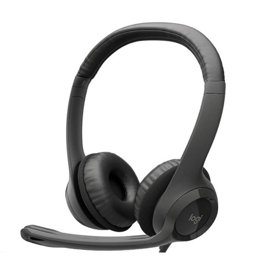 Tai nghe có dây Logitech H390 USB - Màu đen