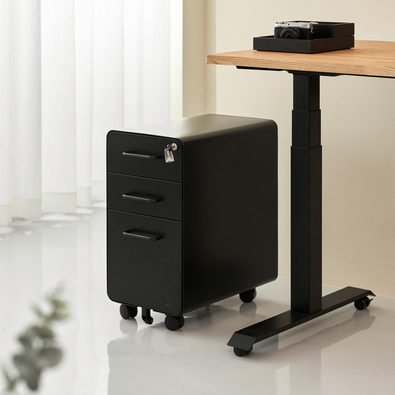 Hộc tủ tài liệu 3 ngăn The Leaf Slim