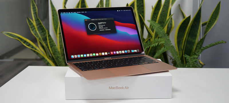Đập hộp Macbook Air M1: Vẫn đẹp xuất sắc, giá gần 28 triệu đồng