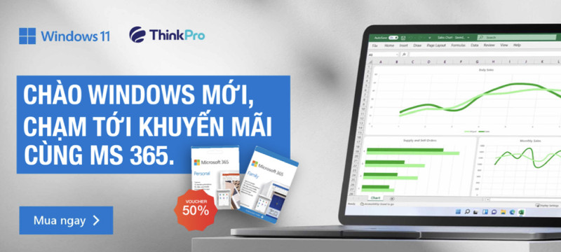 Khuyến mãi Khủng với Microsoft 365 - 24K/tháng nhận ngay 1TB OneDrive và trọn bộ Office cao cấp