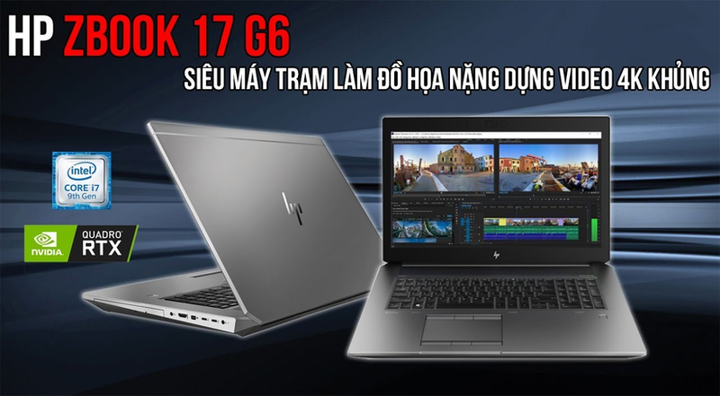 HP Zbook 17 G6 cấu hình khủng, kích thước khủng