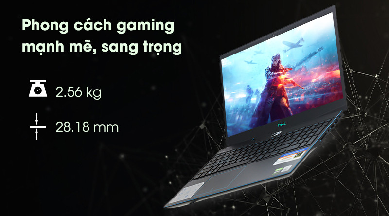 Đánh giá chi tiết hiệu năng của sản phẩm laptop gaming tầm trung - Dell G3 3500 15
