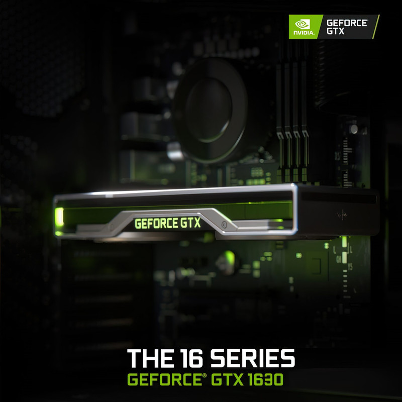 Nvidia ra mắt card đồ họa bình dân GTX 1630 có 512 nhân CUDA và 4GB VRAM GDDR6