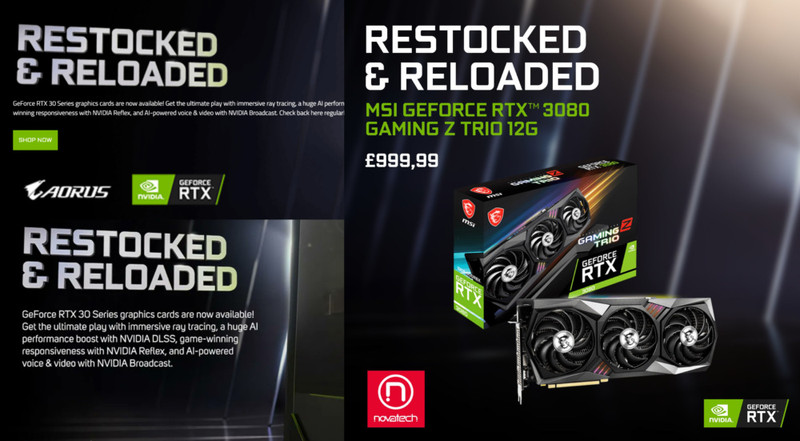 Card đồ hoạ giảm giá, Nvidia phải chạy sự kiện truyền thông để báo cho các "chờ thủ"