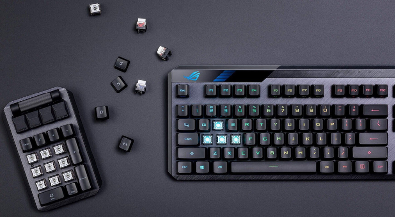 Bàn phím cơ không dây Asus ROG Claymore II: Trải nghiệm cao cấp xứng danh “chiến thần”