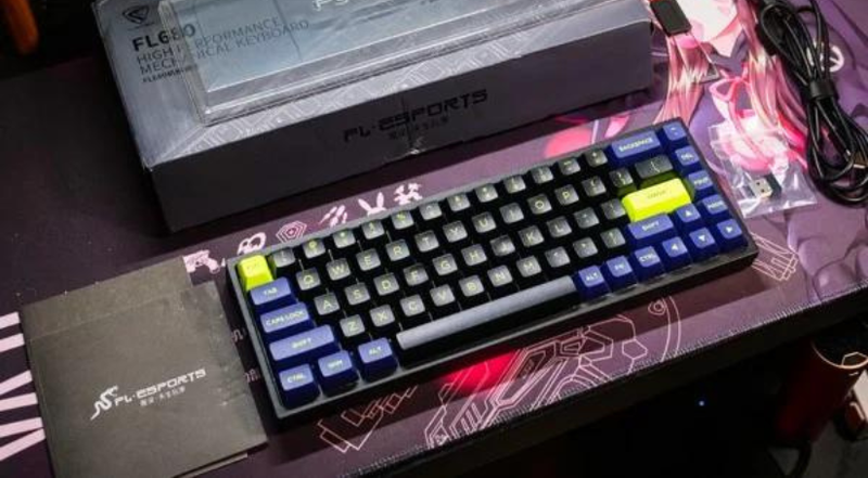 Bàn phím cơ FL-Esports FL680SAM Night Black: Độ build chuẩn bền bỉ, trải nghiệm xứng đáng với túi tiền