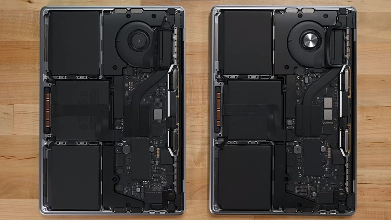 Mổ bụng MacBook Pro M2: Khác gì Pro M1 nhỉ?