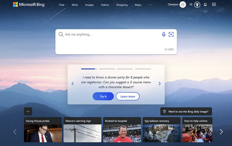 Microsoft: Bing mới cán mốc 100 triệu người dùng hoạt động hàng ngày