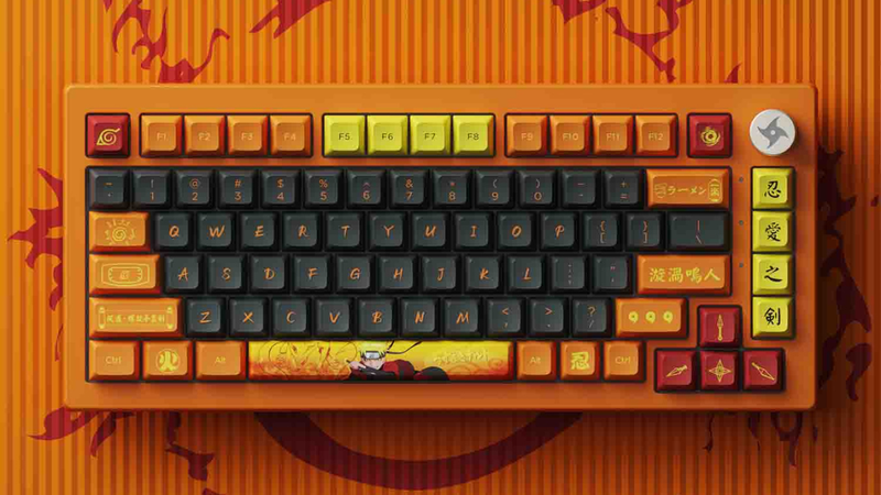 AKKO 5075B Plus Naruto: Thiết kế độc đáo, phím gõ mượt mà
