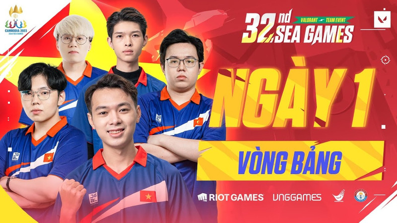 Trực tiếp SEA Games 32 bộ môn VALORANT: Việt Nam ra quân đối đầu Singapore