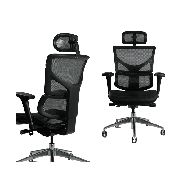 Ghế công thái học Vchair Commander (Black - Mới, Full box, Chính hãng)