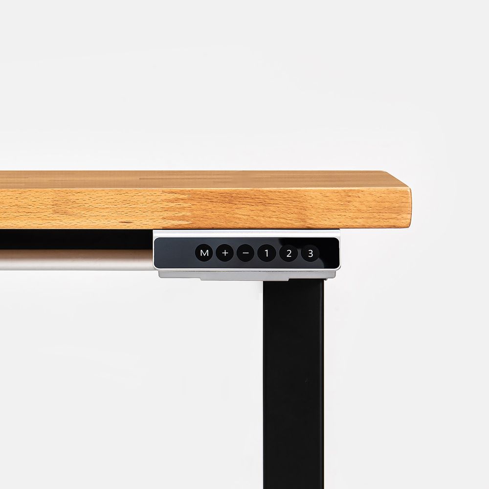 Bàn nâng hạ Taxua Edge - By NiceDesign (Cao Cấp) (Màu nguyên bản - Khung đen - Mới, Full box, Chính hãng) (NDSD23TAXU01)