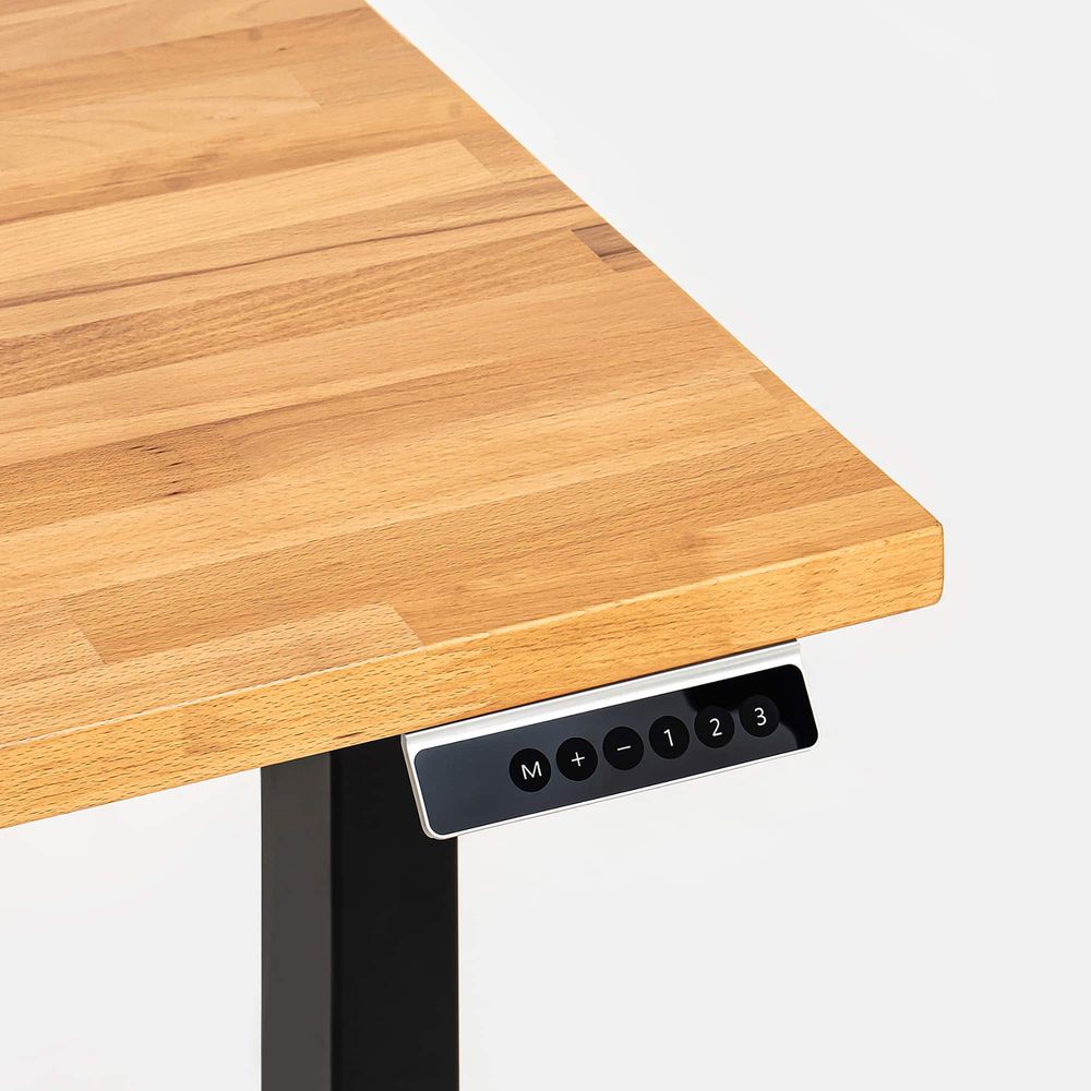Bàn nâng hạ Taxua Edge - By NiceDesign (Cao Cấp) (Màu nguyên bản - Khung đen - Mới, Full box, Chính hãng) (NDSD23TAXU01)