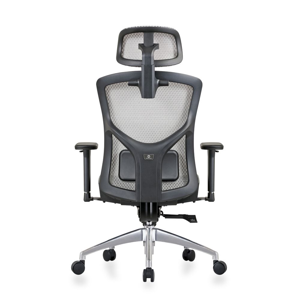 Ghế Công Thái Học Manson Vera (Cloud Mesh V2 - Kèm kê chân - Gray - Mới, Full box, Chính hãng)