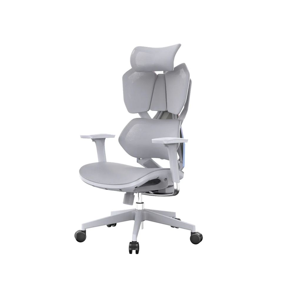 Ghế công thái học SIHOO Xiaoqi X5 - Ergonomic Gaming Chair (X5C - White - Pink - Mới, Full box, Chính hãng)
