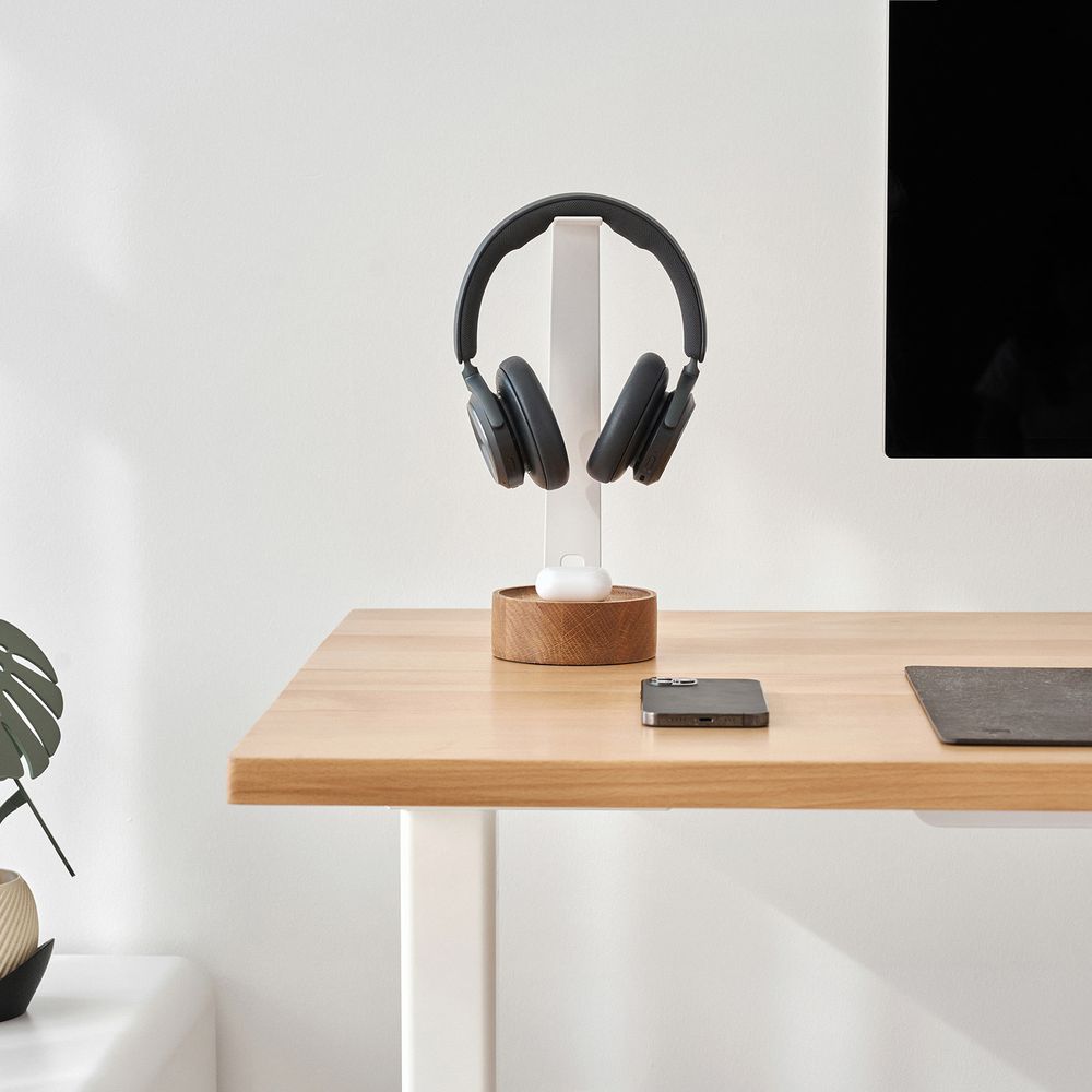 Bàn nâng hạ Fusion Edge - By NiceDesign (140x70cm - Khung đen - Mới, Full box, Chính hãng)