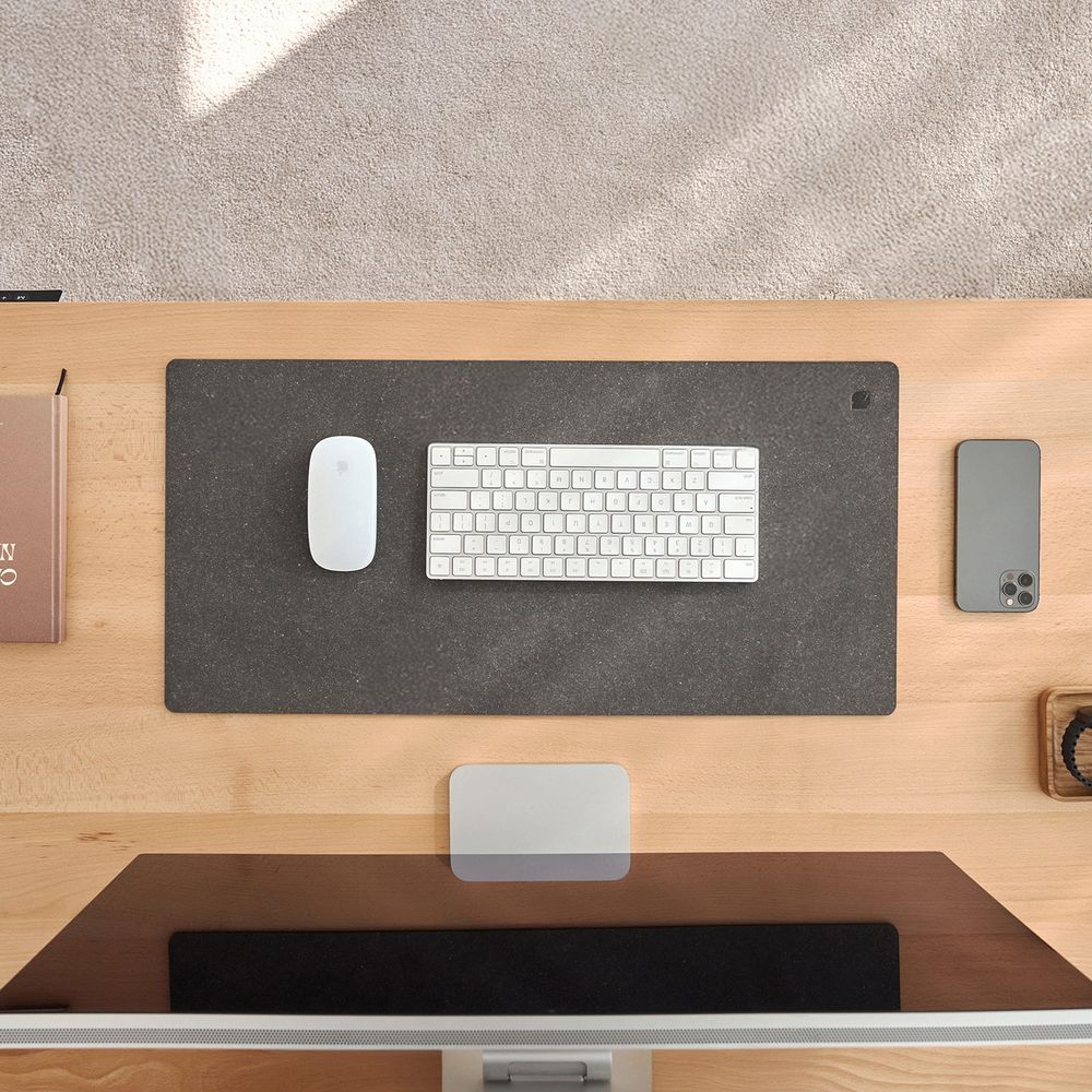 Bàn nâng hạ Fusion Edge - By NiceDesign (140x70cm - Khung đen - Mới, Full box, Chính hãng)