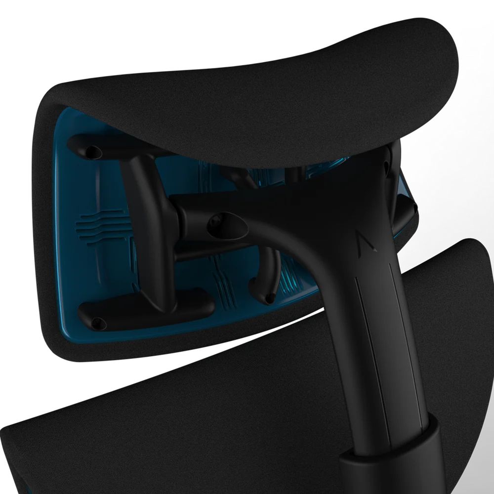 Tựa Đầu Ghế Herman Miller Atlas (Embody - Black Cyan - Mới, Full box, Nhập khẩu)