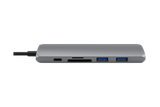 Hình ảnh thumbnail 2 của Cổng chuyển USB-C HyperDrive BAR 6 in 1 (Grey - Mới, Full box, Chính hãng) (HD22E-GRAY)