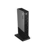 Hình ảnh thumbnail 1 của MSI Docking Station gen 2- Hub mở rộng kết nối (Đen - Mới, Full box, Chính hãng) (1P151E-004)