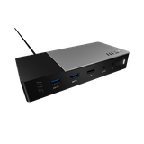 Hình ảnh thumbnail 2 của MSI Docking Station gen 2- Hub mở rộng kết nối (Đen - Mới, Full box, Chính hãng) (1P151E-004)