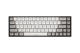 Hình ảnh thumbnail 1 của Bàn phím cơ không dây E-DRA EK368W (Đen + Keycap trắng/xám - Mới, Full box, Chính hãng)