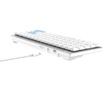 Hình ảnh thumbnail 5 của Bàn phím không dây DareU EK868 - Low Profile (White - Mới, Full box, Chính hãng)