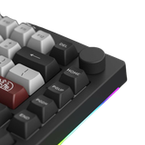 Hình ảnh thumbnail 5 của Bàn phím cơ AKKO 5075B Plus Dracula Castle (AKKO Switch v3 (Cream Blue) - Đen - Trắng - Mới, Full box, Chính hãng)