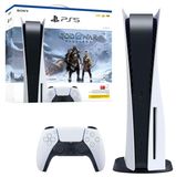 Hình ảnh thumbnail 1 của Máy chơi game Sony PlayStation 5 Standard Edition – God of War Ragnarok Bundle (Frost White - Mới, Full box, Nhập khẩu)