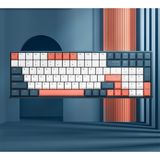 Hình ảnh thumbnail 2 của Bàn phím cơ IQUNIX F96 Coral Sea (Led RGB - Cherry MX Red Switch - Blue Grey - Mới, Full box, Chính hãng)