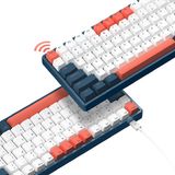 Hình ảnh thumbnail 6 của Bàn phím cơ IQUNIX F96 Coral Sea (Led RGB - Cherry MX Red Switch - Blue Grey - Mới, Full box, Chính hãng)