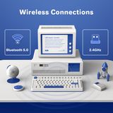 Hình ảnh thumbnail 5 của Bàn phím cơ IQUNIX L80 Cosmic Traveller (Cherry MX Red Switch - Ionic White - Mới, Full box, Chính hãng)