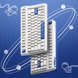 Hình ảnh thumbnail 8 của Bàn phím cơ IQUNIX L80 Cosmic Traveller (Cherry MX Red Switch - Ionic White - Mới, Full box, Chính hãng)