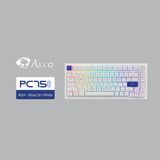 Hình ảnh thumbnail 7 của Bàn Phím Cơ AKKO PC75B Plus Blue on White (AKKO CS Jelly Black Switch - White - Mới, Full box, Chính hãng)