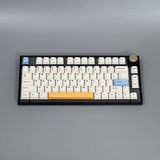 Hình ảnh thumbnail 1 của Bàn phím cơ keydous NJ80 AP - Case White (Jelly Black - Mới, Full box, Nhập khẩu)