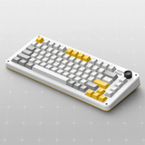 Hình ảnh thumbnail 2 của Bàn phím cơ IQUNIX ZX75 Gravity Wave (Non Led- Cherry MX Red Switch - Shadow Grey - Mới, Full box, Chính hãng)