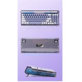 Hình ảnh thumbnail 2 của Bàn phím cơ Newmen GM780 - Nebula Gasket ( Kailh Stary Switch - Soft Lavender - Mới, Full box, Chính hãng)