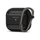 Hình ảnh thumbnail 5 của Hộp đựng tai nghe AirPods 3 Spigen Rugged Armor (Matte Black - Mới, Full box, Chính hãng)