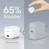 Hình ảnh thumbnail 5 của Củ sạc nhanh Innostyle MiniCube Gan II 3WPD/QC3.0 (Trắng - Mới, Full box, Chính hãng)