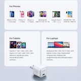 Hình ảnh thumbnail 7 của Củ sạc nhanh Innostyle MiniCube Gan II 3WPD/QC3.0 (Trắng - Mới, Full box, Chính hãng)