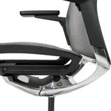 Hình ảnh thumbnail 4 của Ghế Công Thái Học HyperWork Sleek (Không Tựa Đầu - Black - Mới, Full box, Chính hãng)