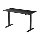 Hình ảnh thumbnail 1 của Bàn làm việc nâng hạ HyperWork ATLAS (Mặt Bàn Đen - 160x75x2.5cm - Khung đen - Mới, Full box, Chính hãng)