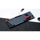 Hình ảnh thumbnail 5 của Bàn phím cơ Keychron K13 Pro QMK/VIA (Led Đơn - Low Profile Gateron Red Switch - Off Black - Mới, Full box, Nhập khẩu)