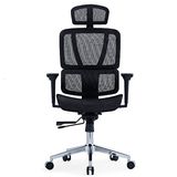 Hình ảnh thumbnail 1 của Ghế Công Thái Học SMA Lumbar (Lưng Lưới - Mâm Lưới - Black - Mới, Full box, Chính hãng)