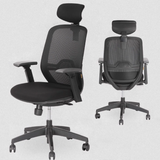 Hình ảnh thumbnail 3 của Ghế văn phòng CTH Ergo T21 Pro (Khung Đen - Lưới Đen - Black - Mới, Full box, Chính hãng)