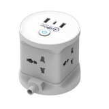 Hình ảnh thumbnail 1 của Ổ Cắm Điện UPGen T1 Pro (Output: 4 Ổ Cắm - 2 USB A - 1 USB C - Shell White - Mới, Full box, Chính hãng)